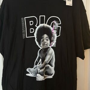 Black Short Sleeve Tee with Bold Graphic Design